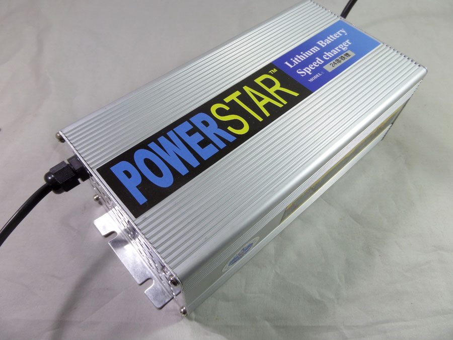 PowerStar 24V 36V 48V 60V 72V 96V 10A 15A磷酸铁锂大电流快速充电器
